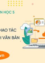 Thực hành thao tác di chuyển khối văn bản - Tin học 5  -  Hoc10